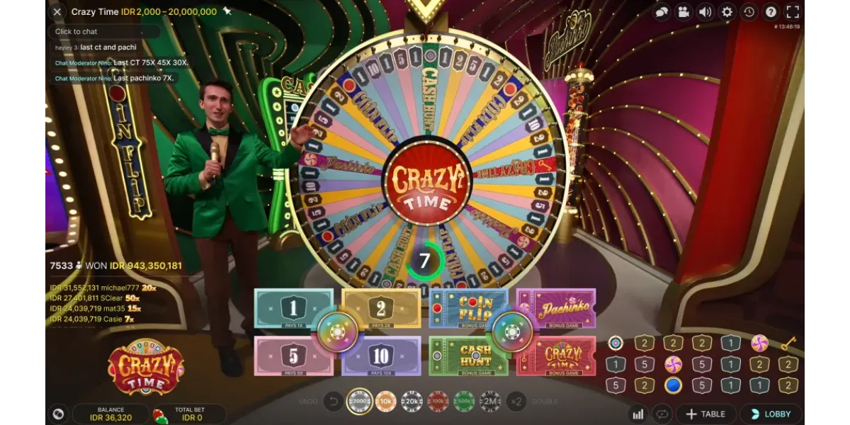 Crazy Time - Gameplay 1 - ha66m