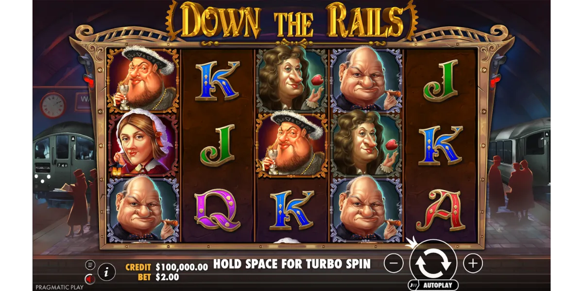 Down the Rails Slot - Interface - ha66m