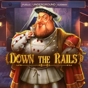 Down the Rails Slot - Logo - ha66m