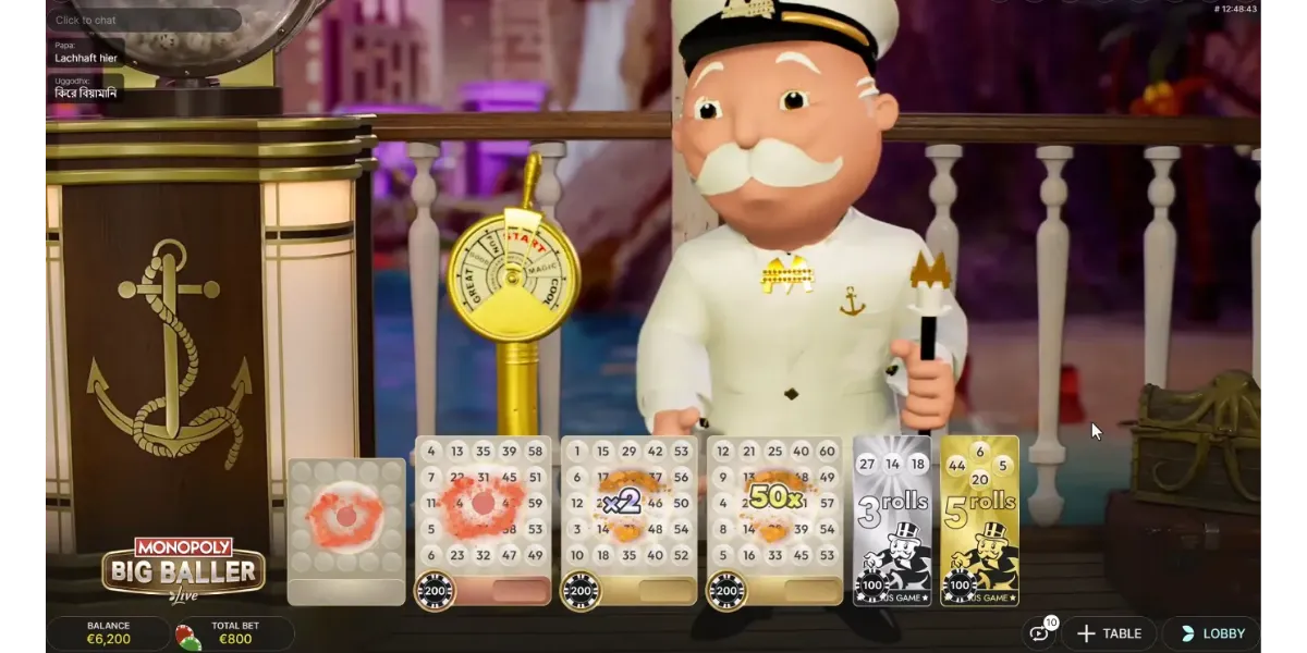 Monopoly Big Baller - Gameplay 1 - ha66m