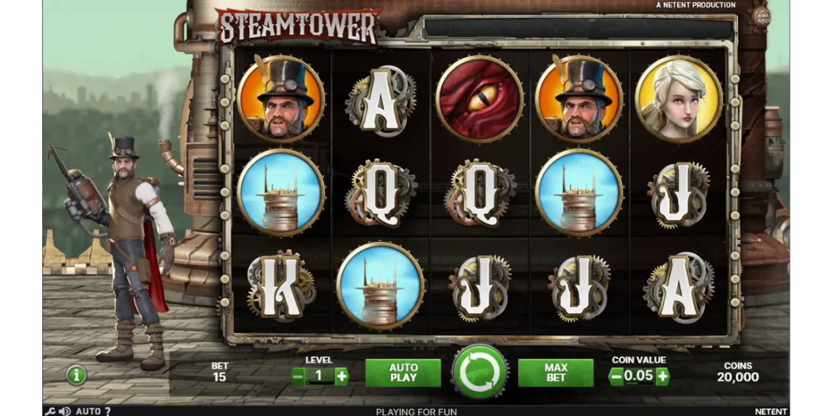 Steam Tower Slot - Interface - ha66m