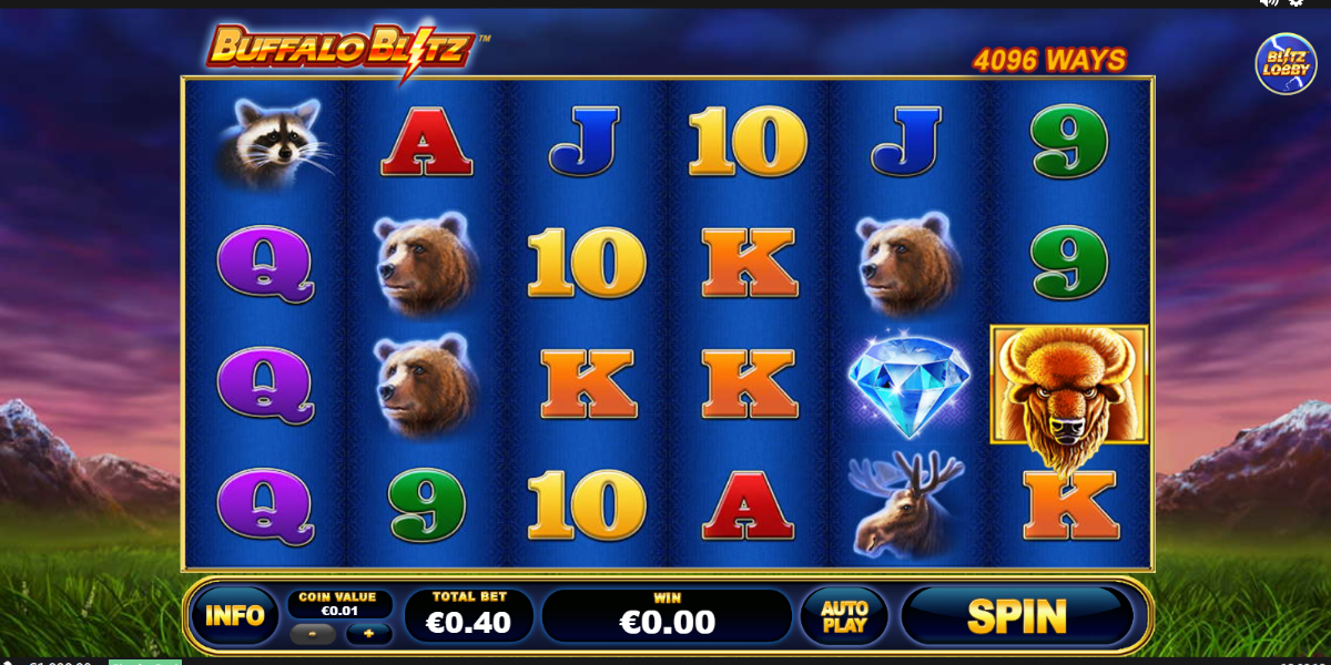 Buffalo Blitz Slot - Interface - ha66m