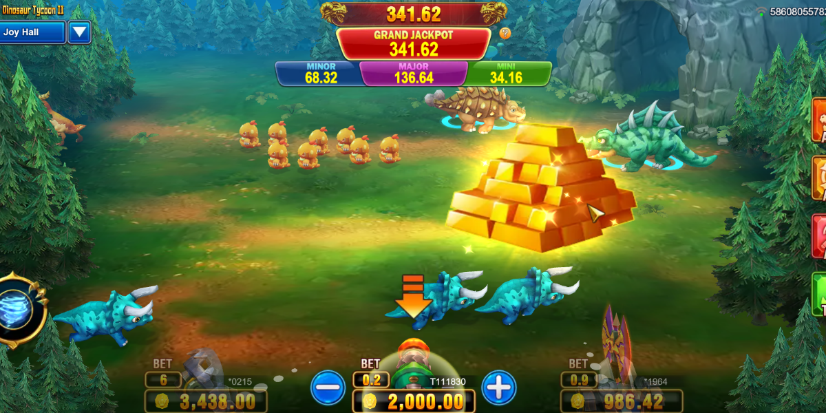 Dinosaur Tycoon 2 Fishing - Interface - ha66m