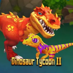 Dinosaur Tycoon 2 Fishing - Logo - ha66m