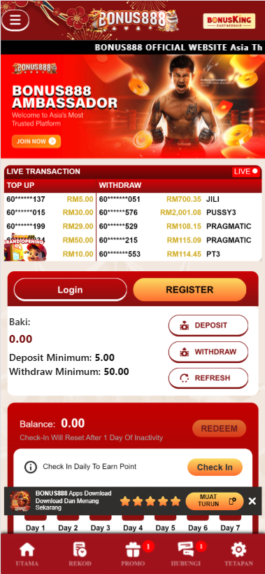 Bonus888 - Homepage - alpha66