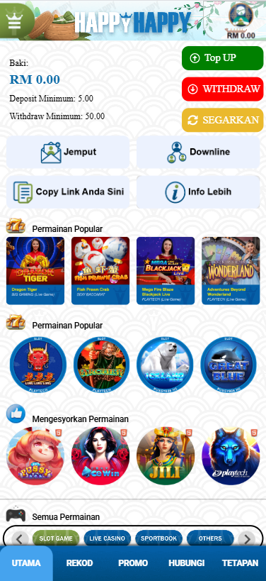 Happy88 - Homepage - alpha66