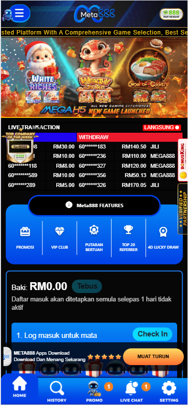 Meta888 - Homepage - alpha66