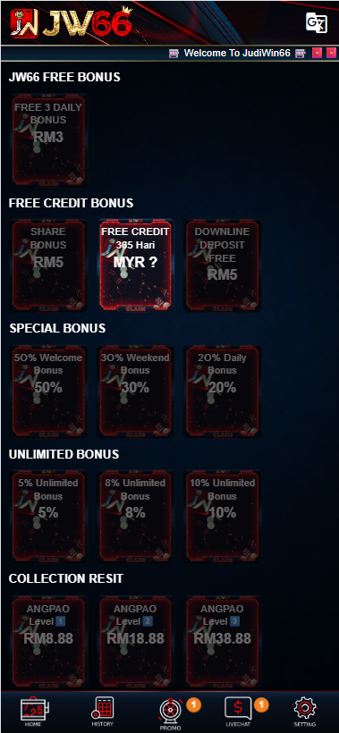 Judiwin66 - Promotion - ha66m